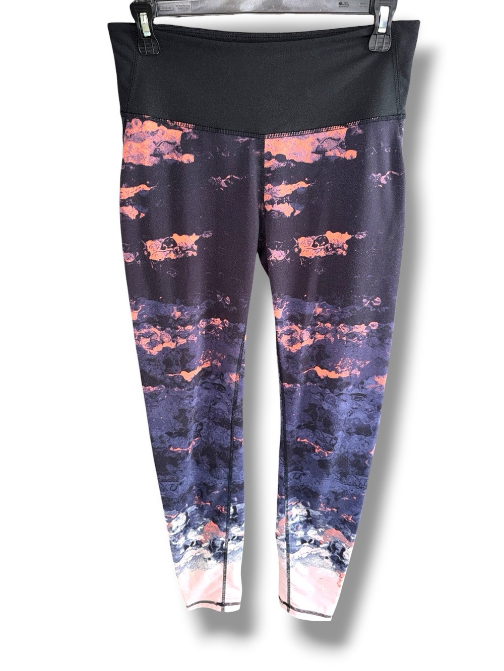 H&M Girls' Purple & Pink Printed Active Leggings